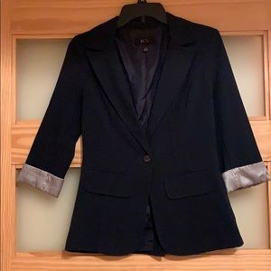BCX Cuffed Sleeve Blazer